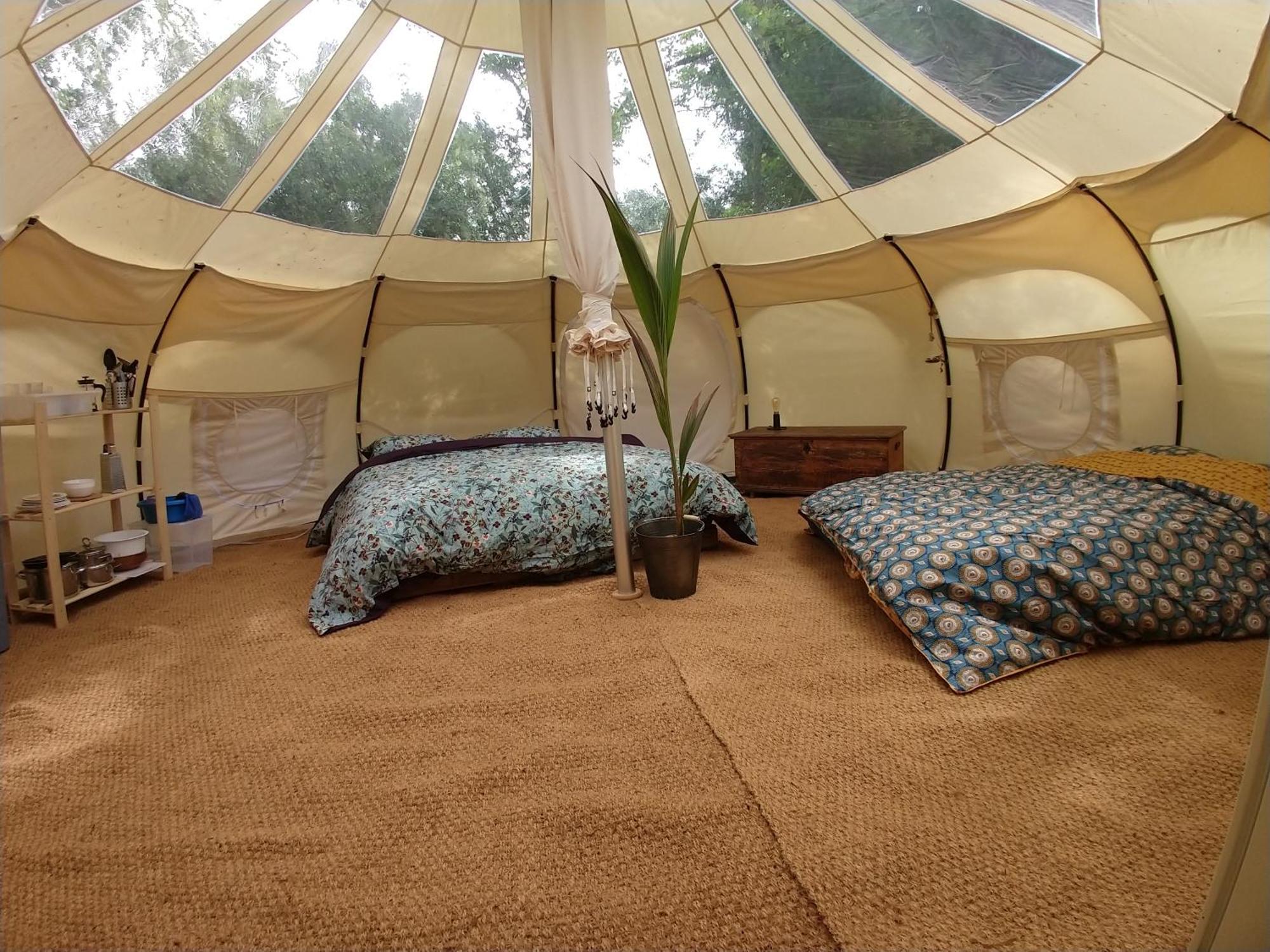Arkeo - Luxury Tents And Cabins At The River Nonceveux Chambre photo